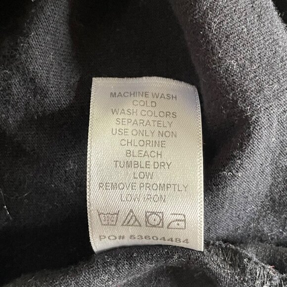 Kingsize Black Burnout T Shirt u Size 4XL Very Soft Top u - Picture 9 of 9